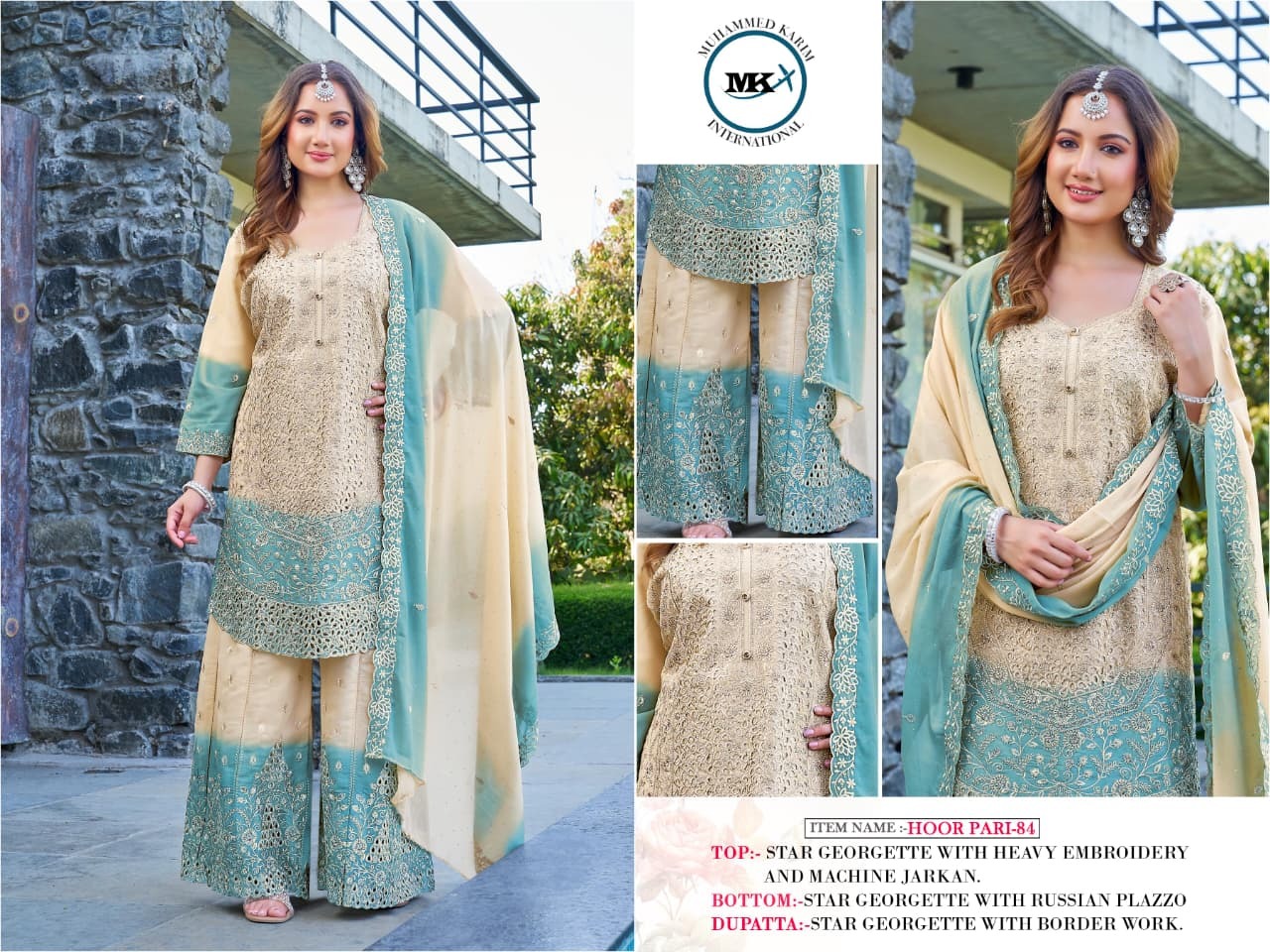 Velvet Embroidered Suit