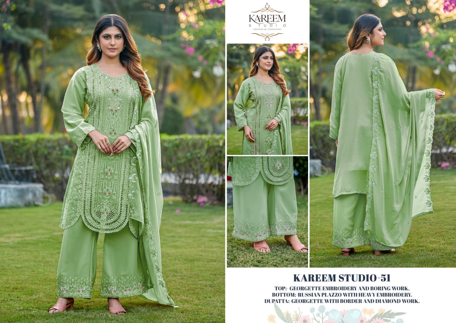 Banarasi Silk Pakistani Suit